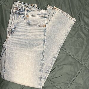 American Eagle Airflex slim straight jeans